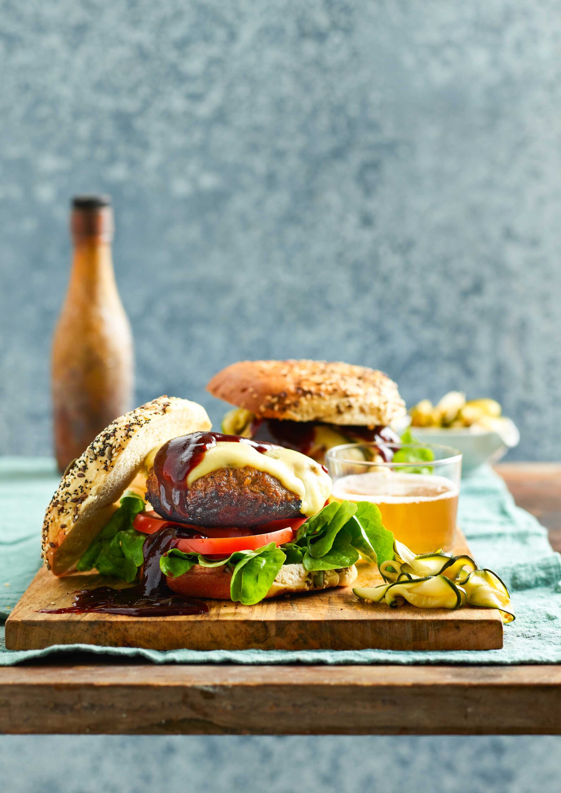 Cajunspiced Nature’s Fresh beef burger Nature's Fresh