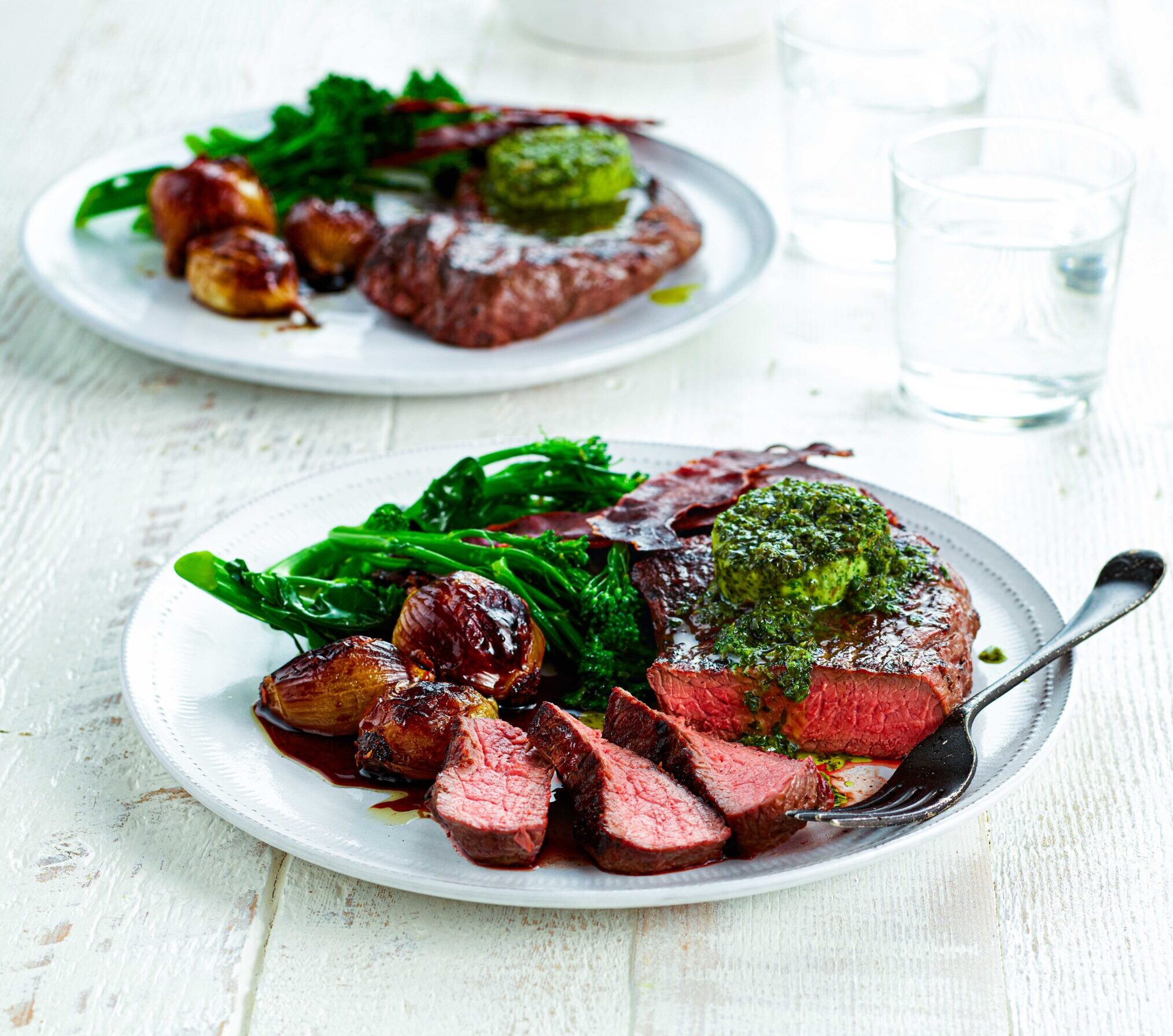 Nature's Fresh charcoalgrilled rump steak with gascon butter Nature